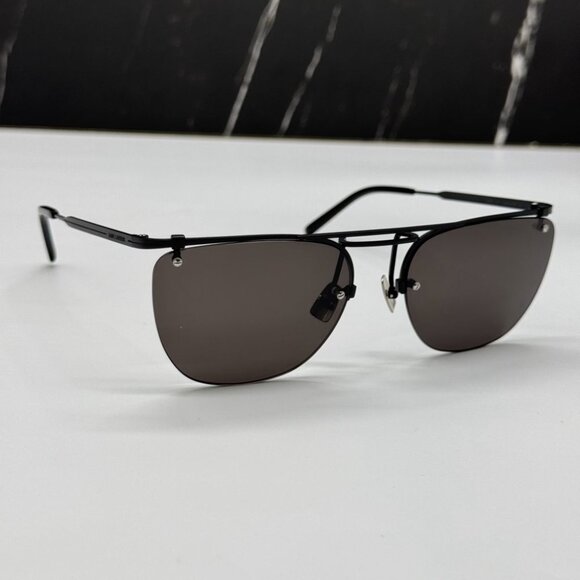 NEW SAINT LAURENT SL600 001 BLACK UNISEX SUNGLASSES SAINT LAURENT SL600 001 - Picture 6 of 14